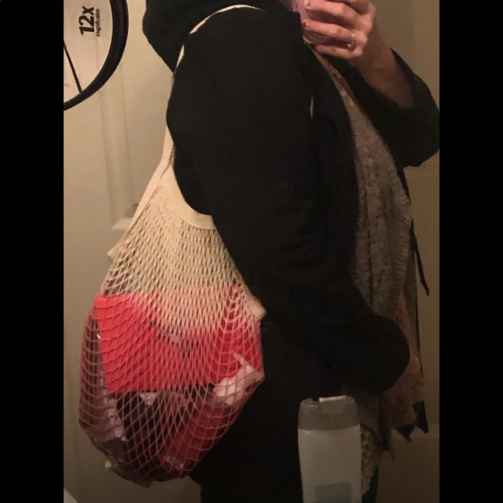 - Bohemian Bag from Camp Collection Ombre Dip Dye Market Tote NWT ✨☀️
